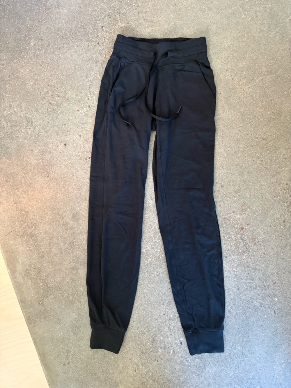 lululemon athletica Black Jogger Leggings